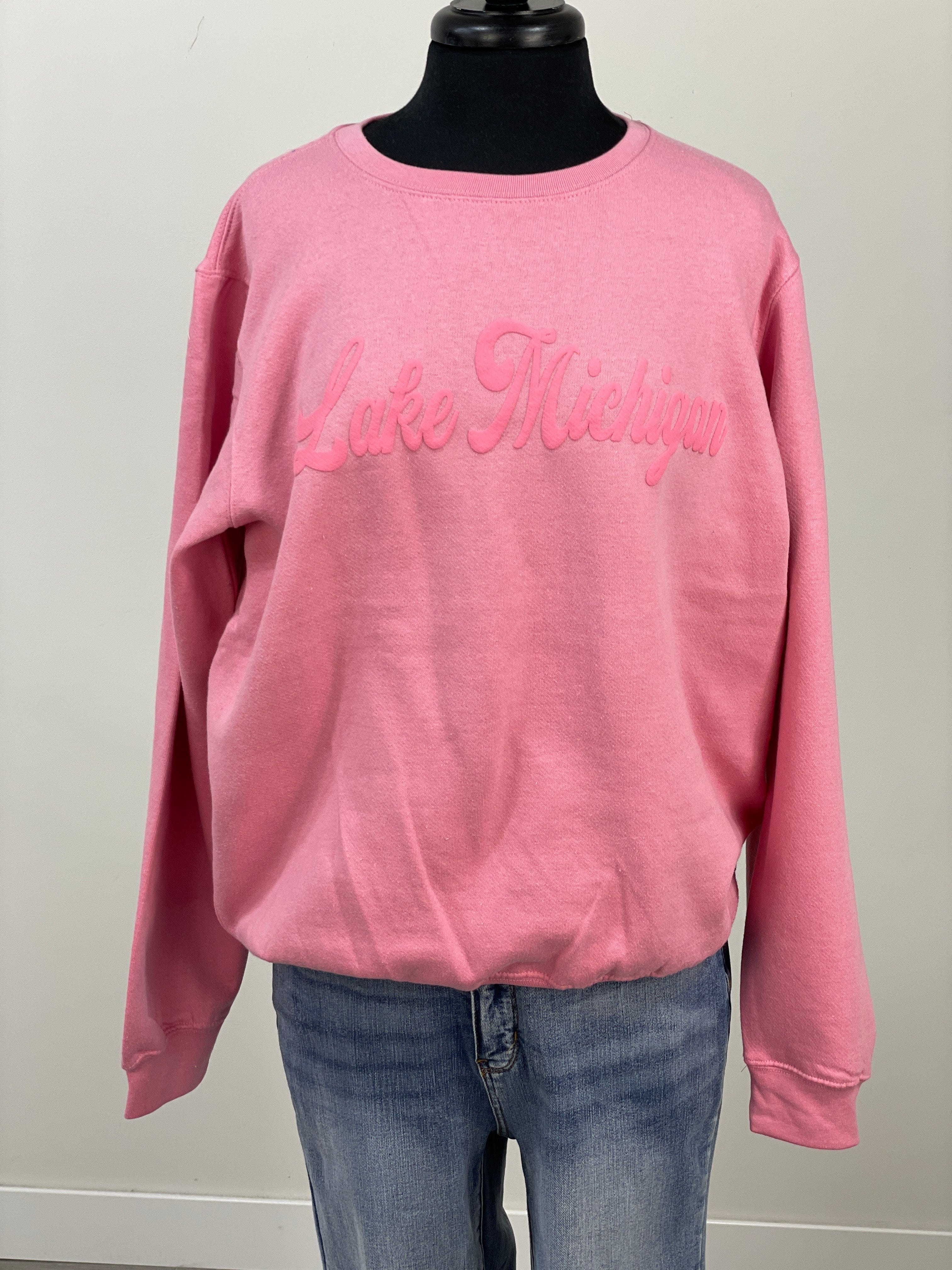 Dark Blush Lake MI Pullover