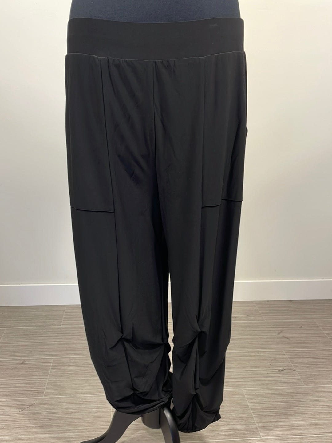 Black Harem Jogger Pants