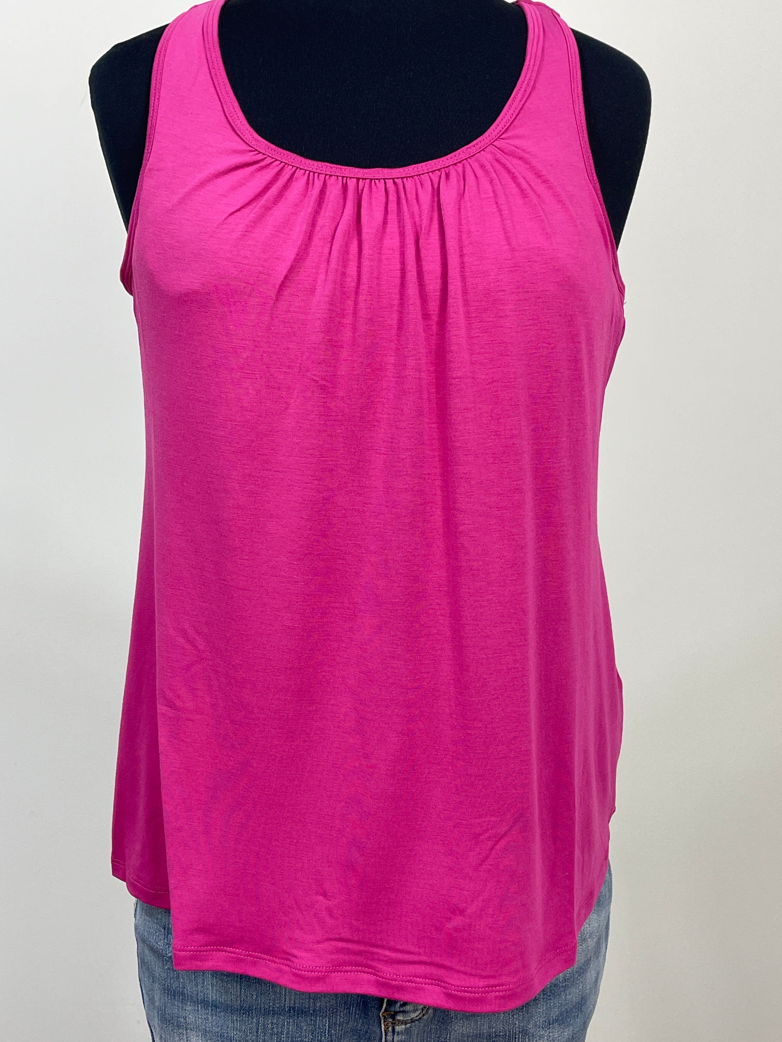 Cactus Flower Athletic Tank