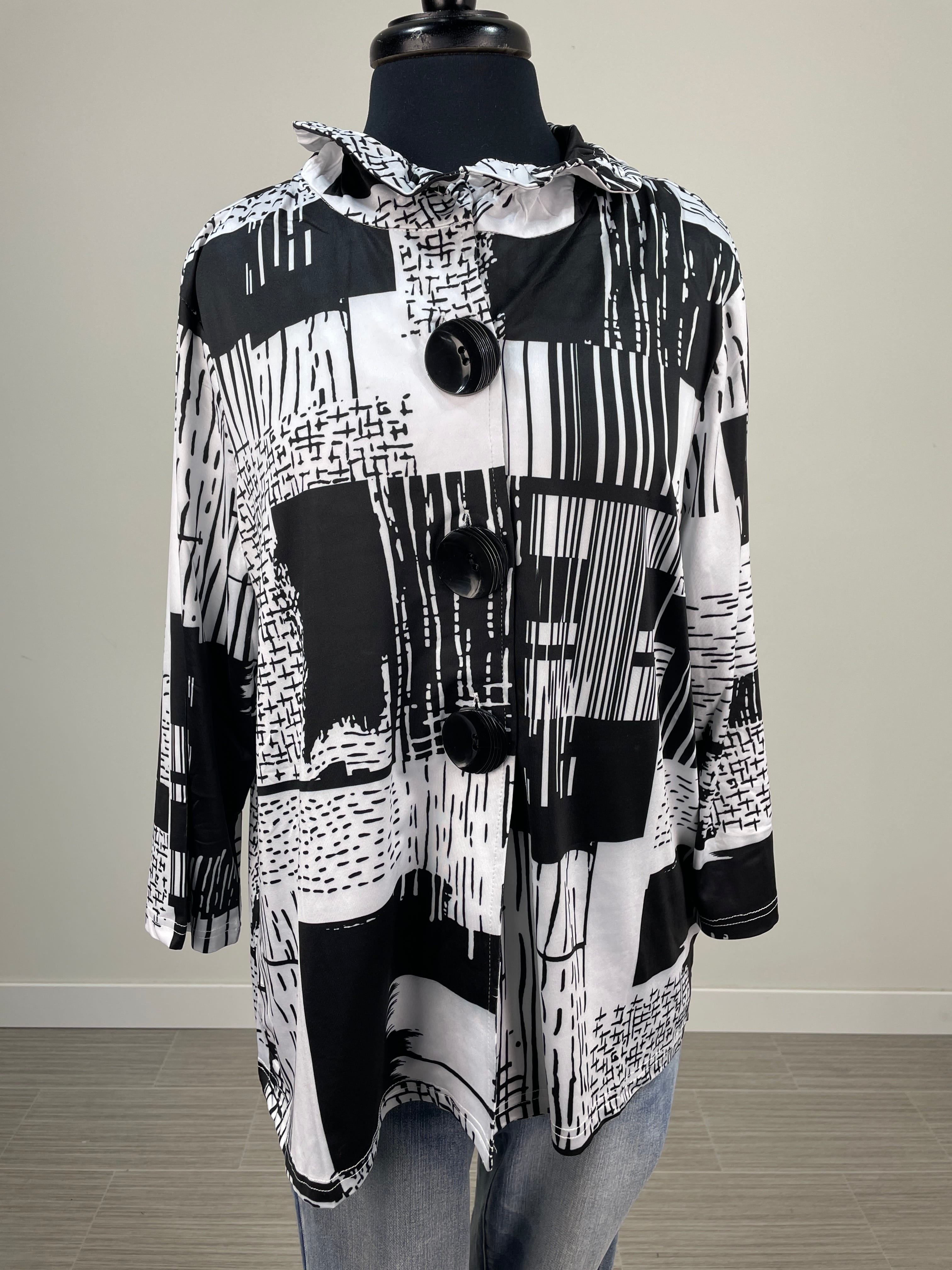Square Print Button Top