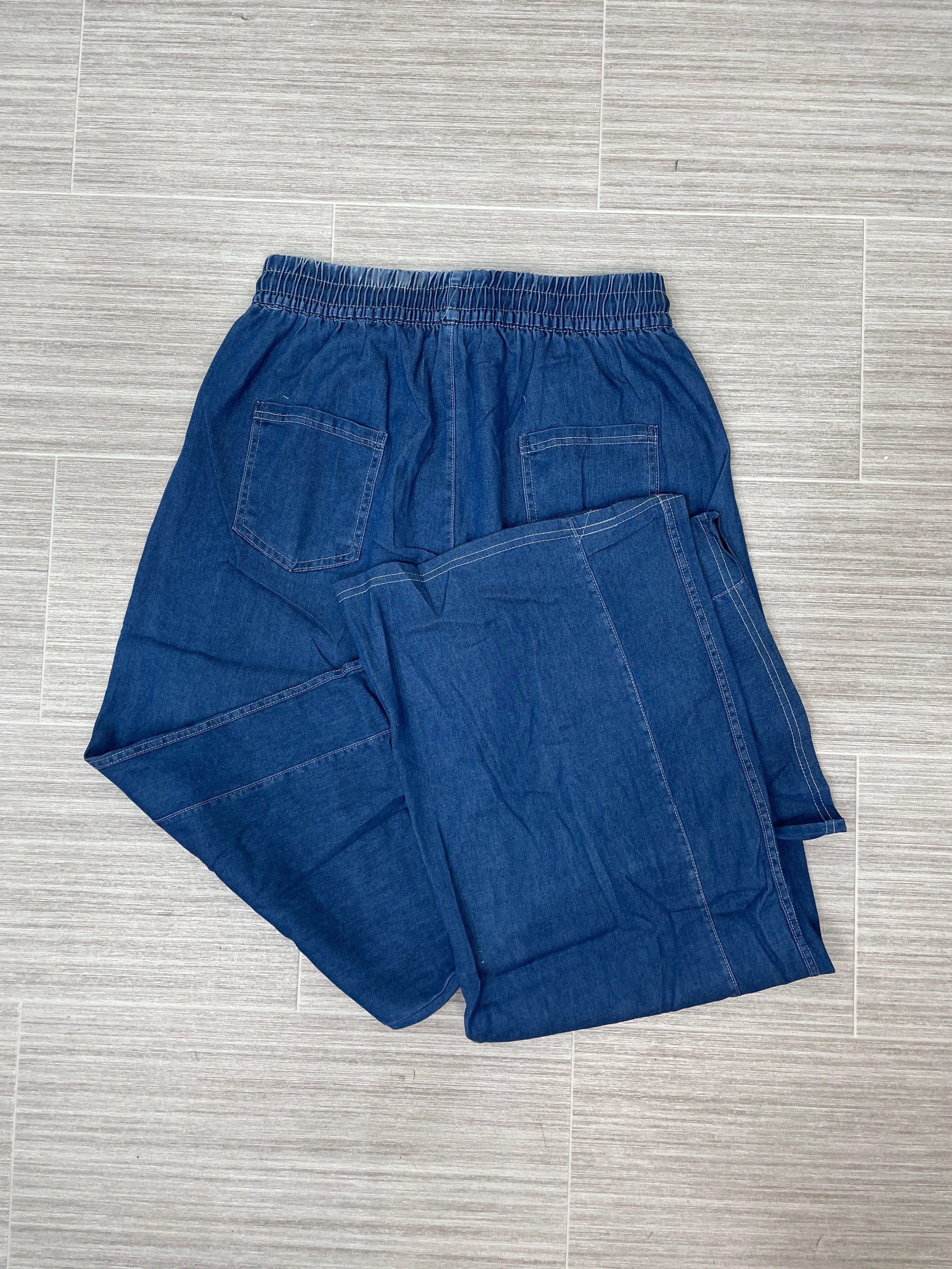 Dark Denim Chambray Pant