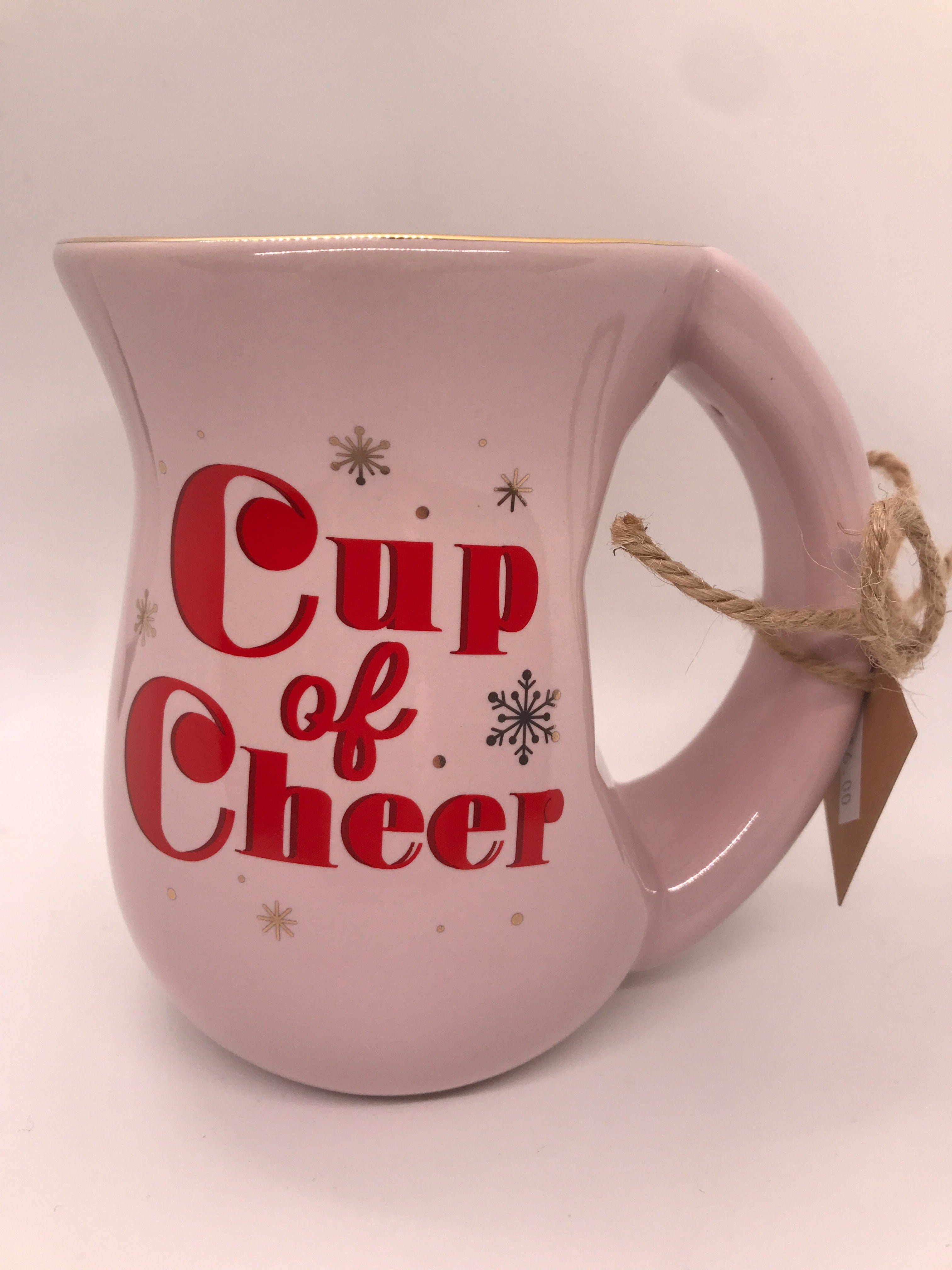 Pink Cup of Cheer Mug