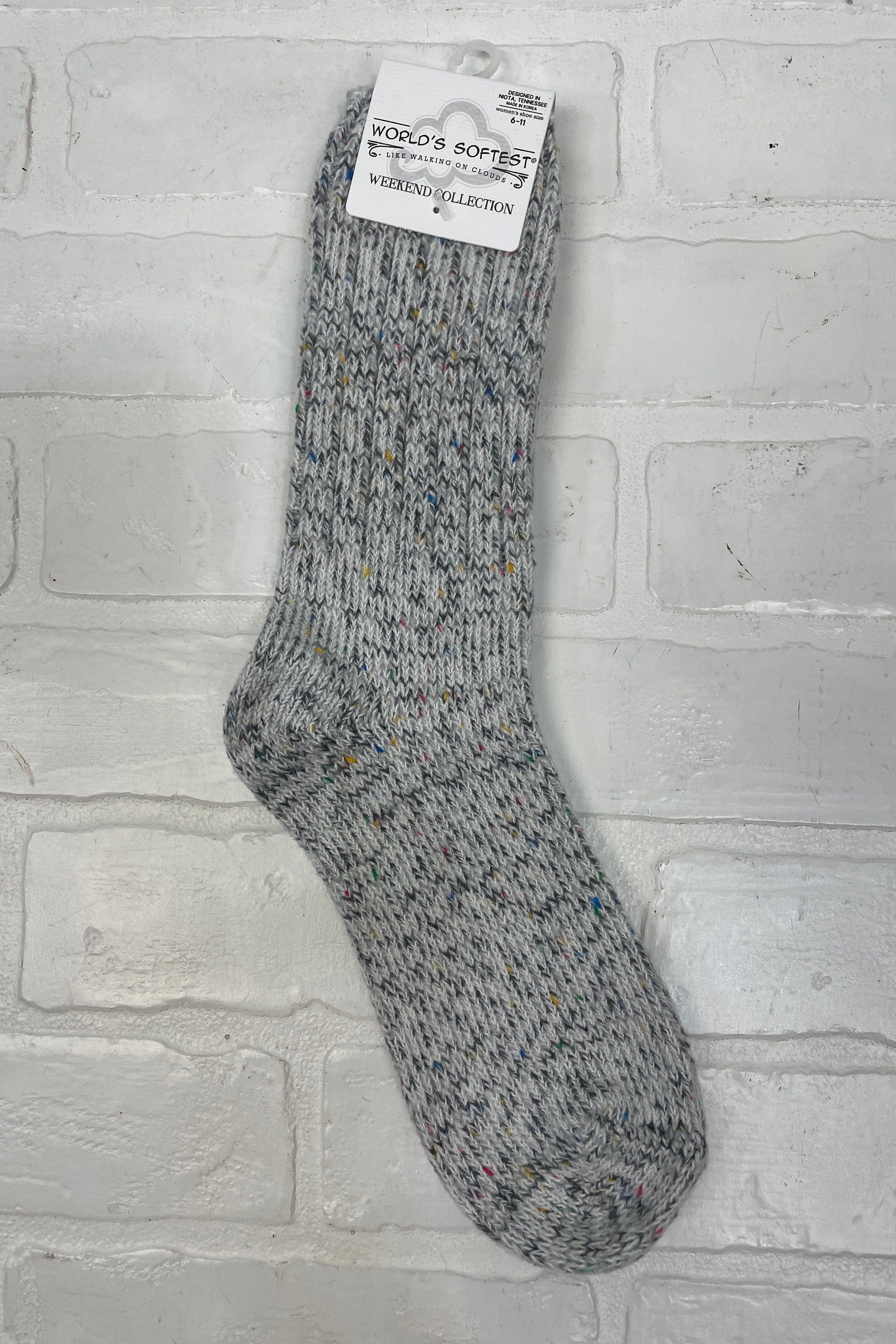 World's Softest Ragg Crew - Rocky Confetti