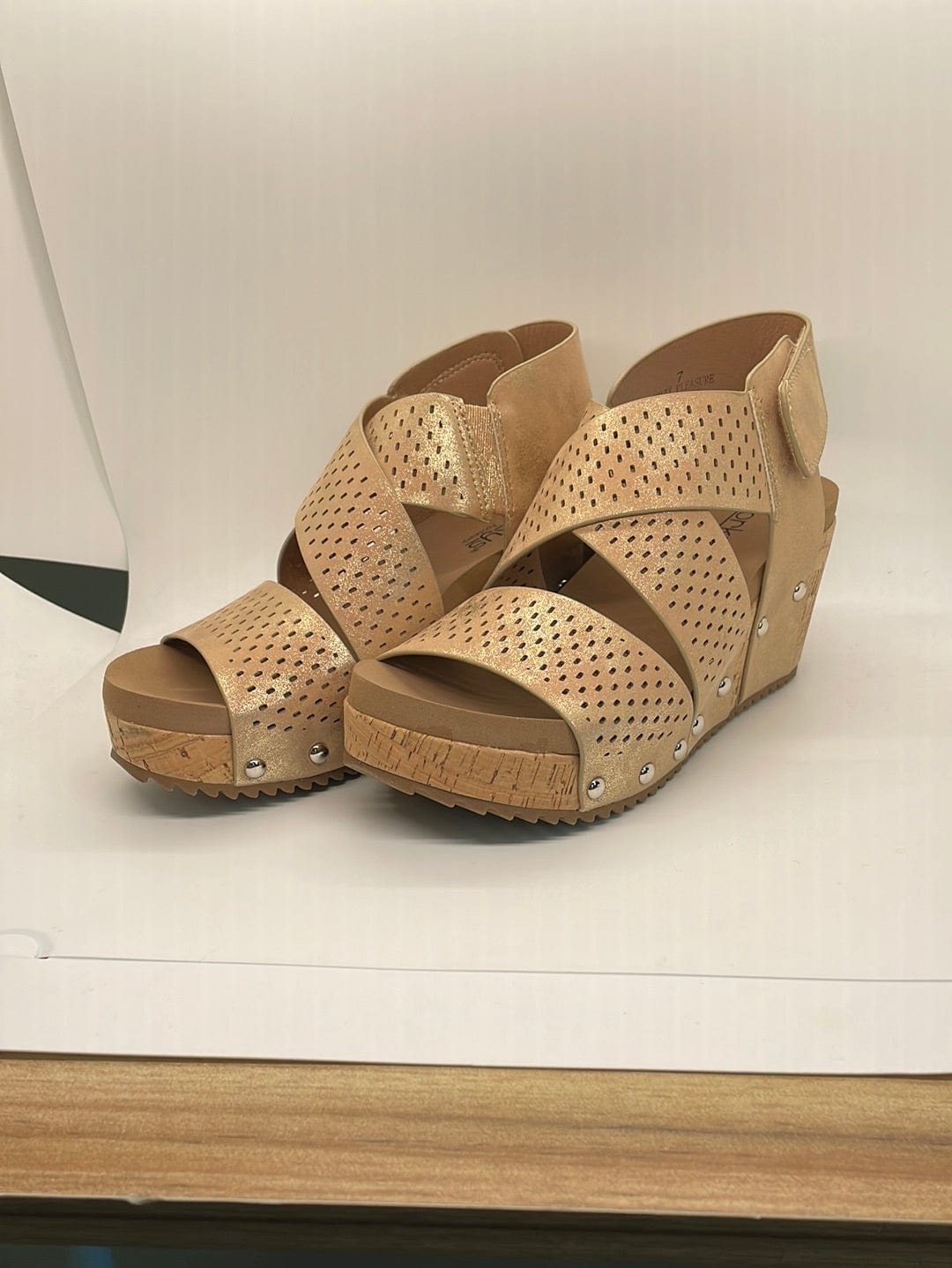 Gold Guilty Pleasure Wedge