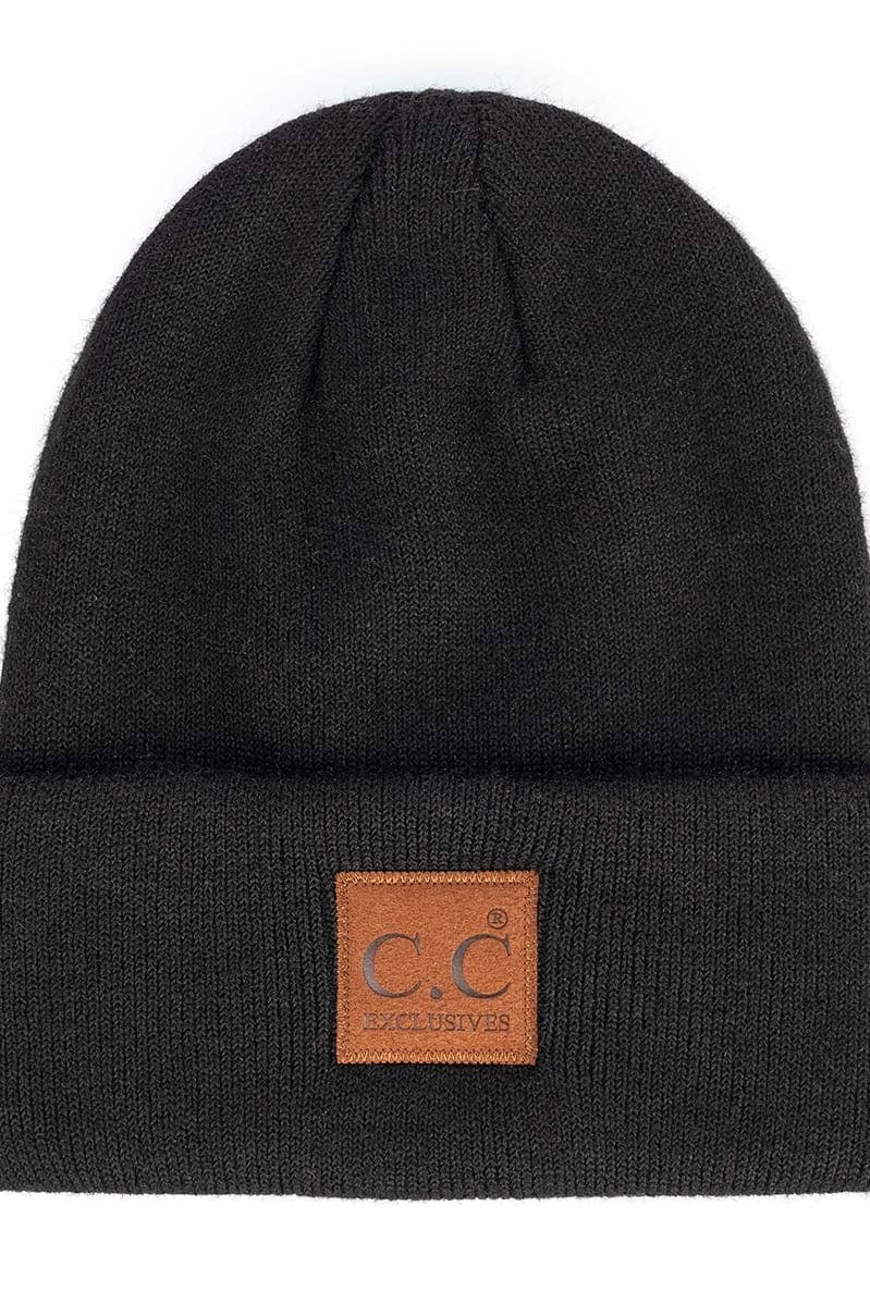 Black Heather Classic CC Beanie