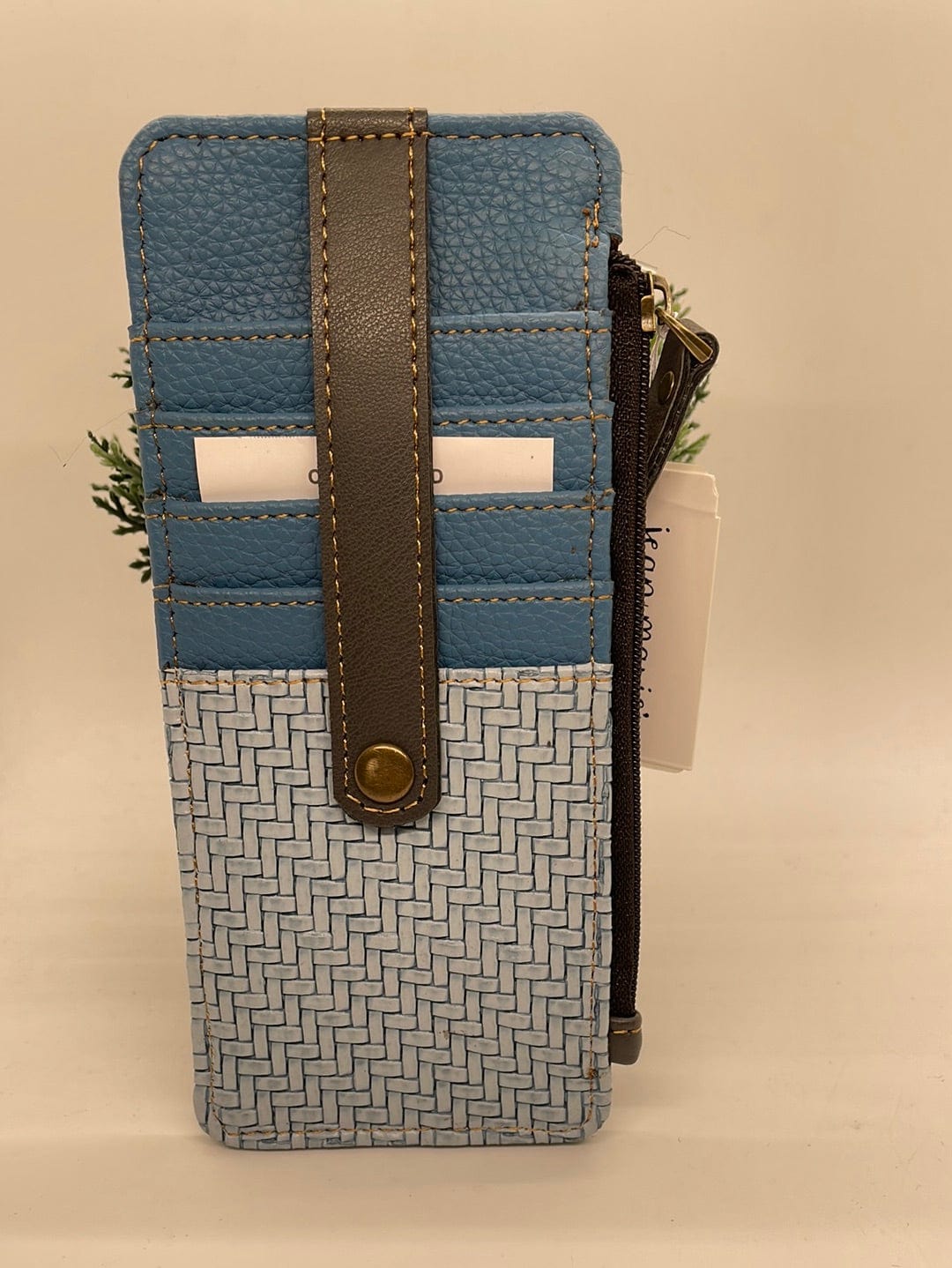 Blue Amy 5 Star Wallet W/ 5 CC Slots