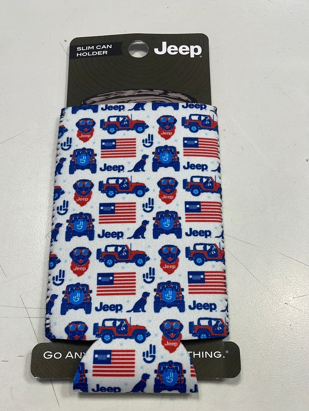 Jeep Patriotic Pups Can Holder