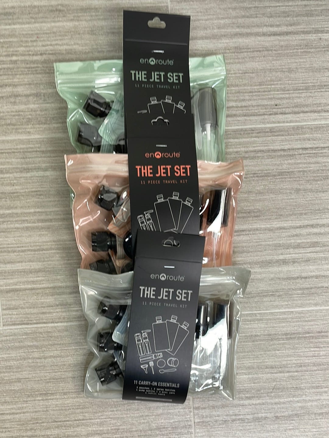 The Jet Set - 11 piece Travel Kit