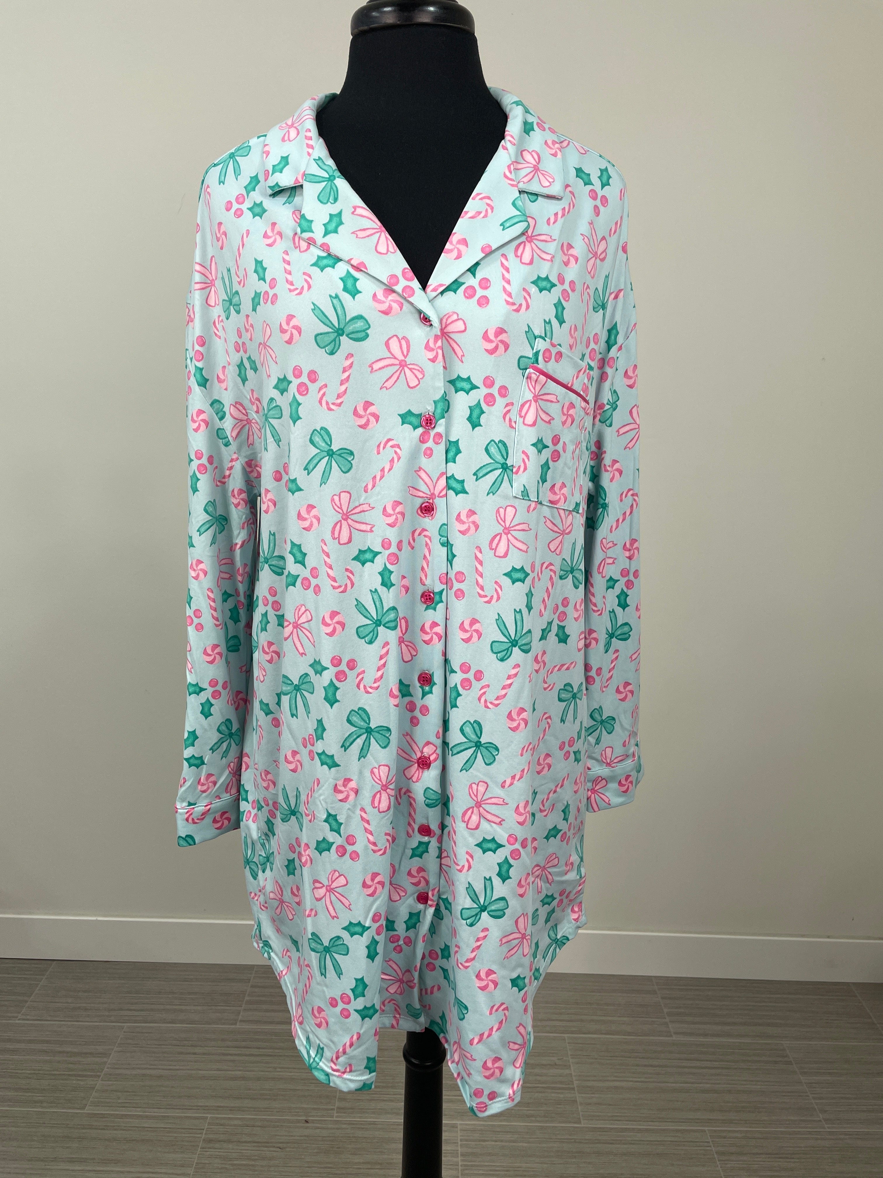 Sugarplum Wishes Sleep Dress