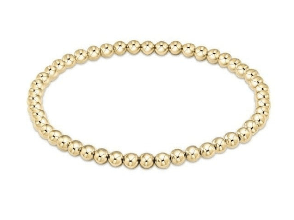 Classic Gold 5mm Bead Bracelet