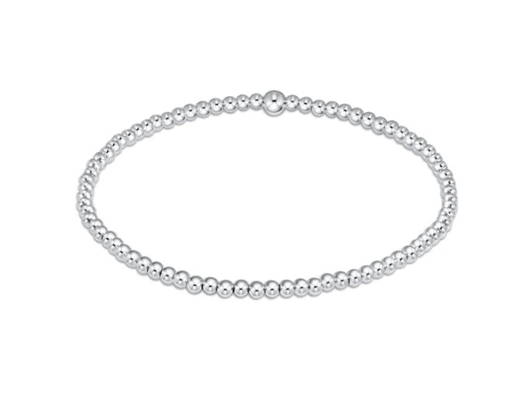 Classic Sterling 2.5mm Bead Bracelet