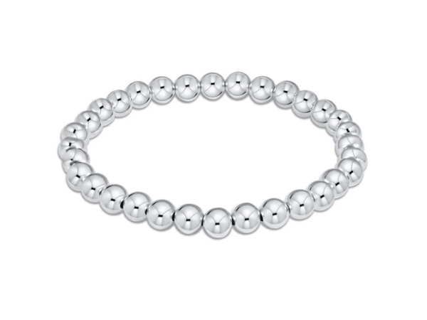 Classic Sterling 6mm Bead Bracelet