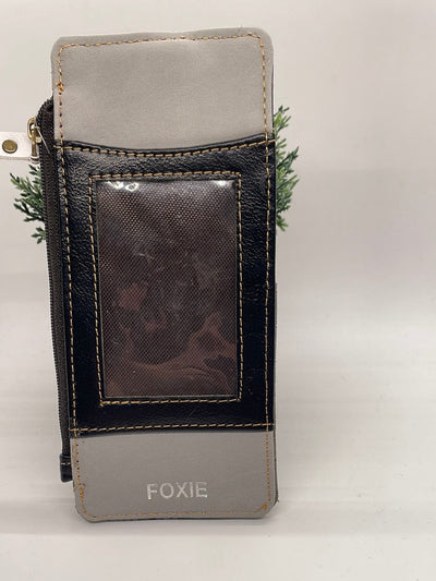 Gray Amy 5 Star Wallet W/ 5 CC Slots