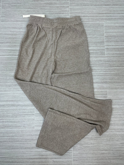 Mushroom Ribbed Knit Pant