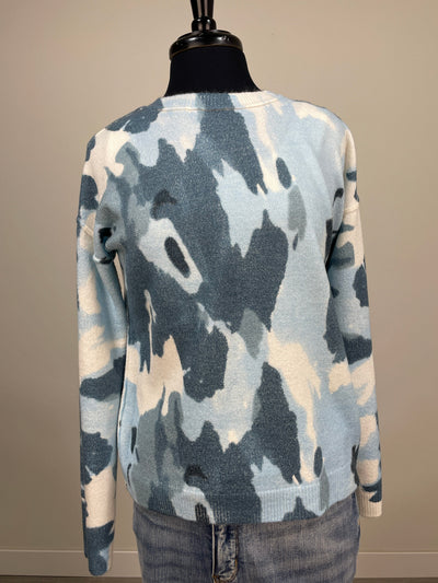 Blue Organic Reversible Sweater