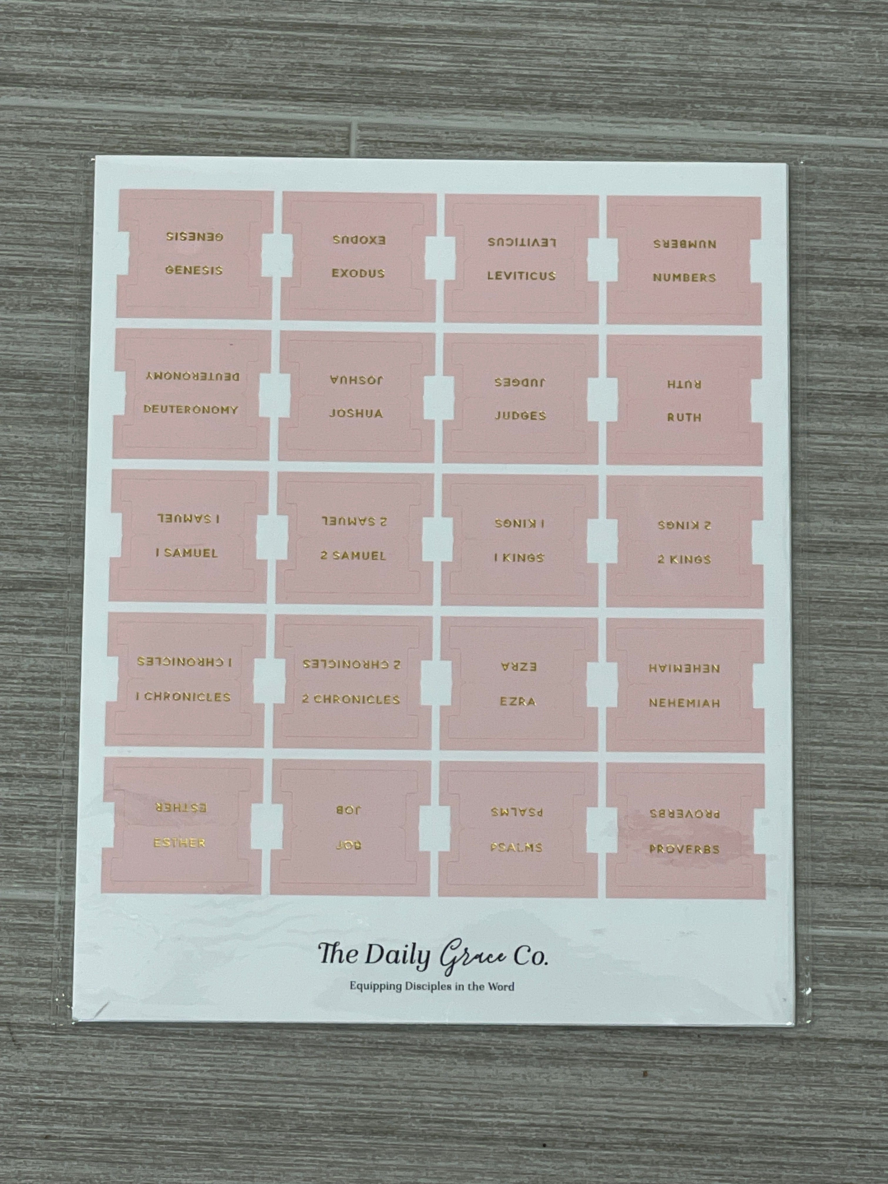 Blush Bible Tabs