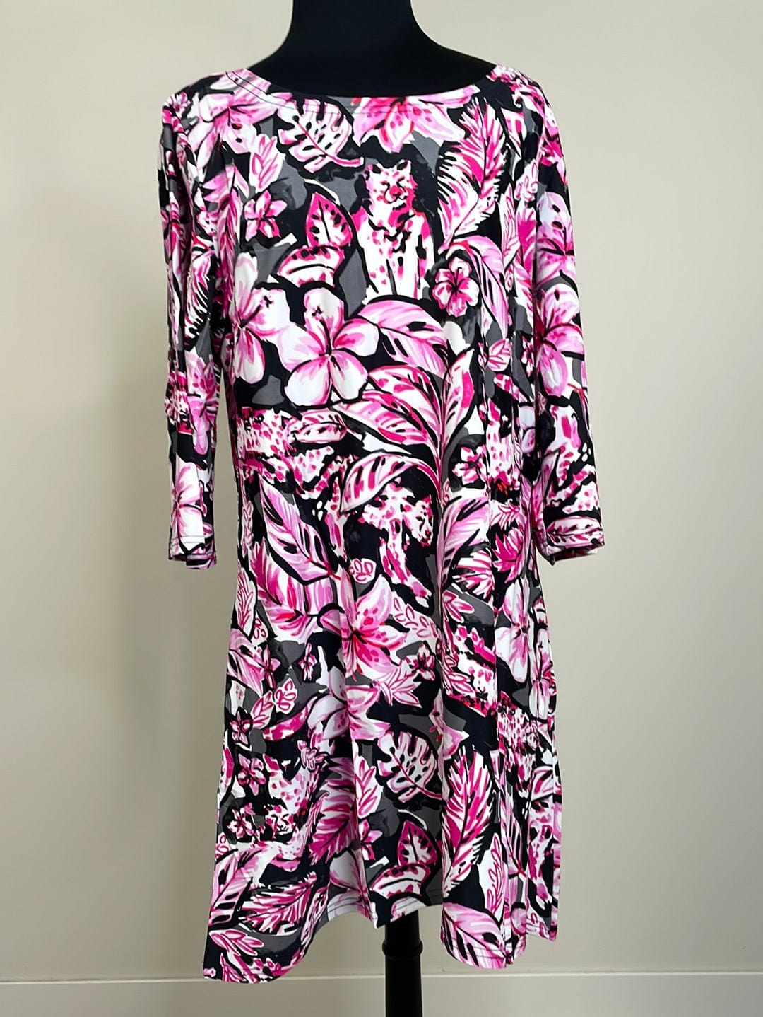 Black & White Stargazer Elsa Swing Dress