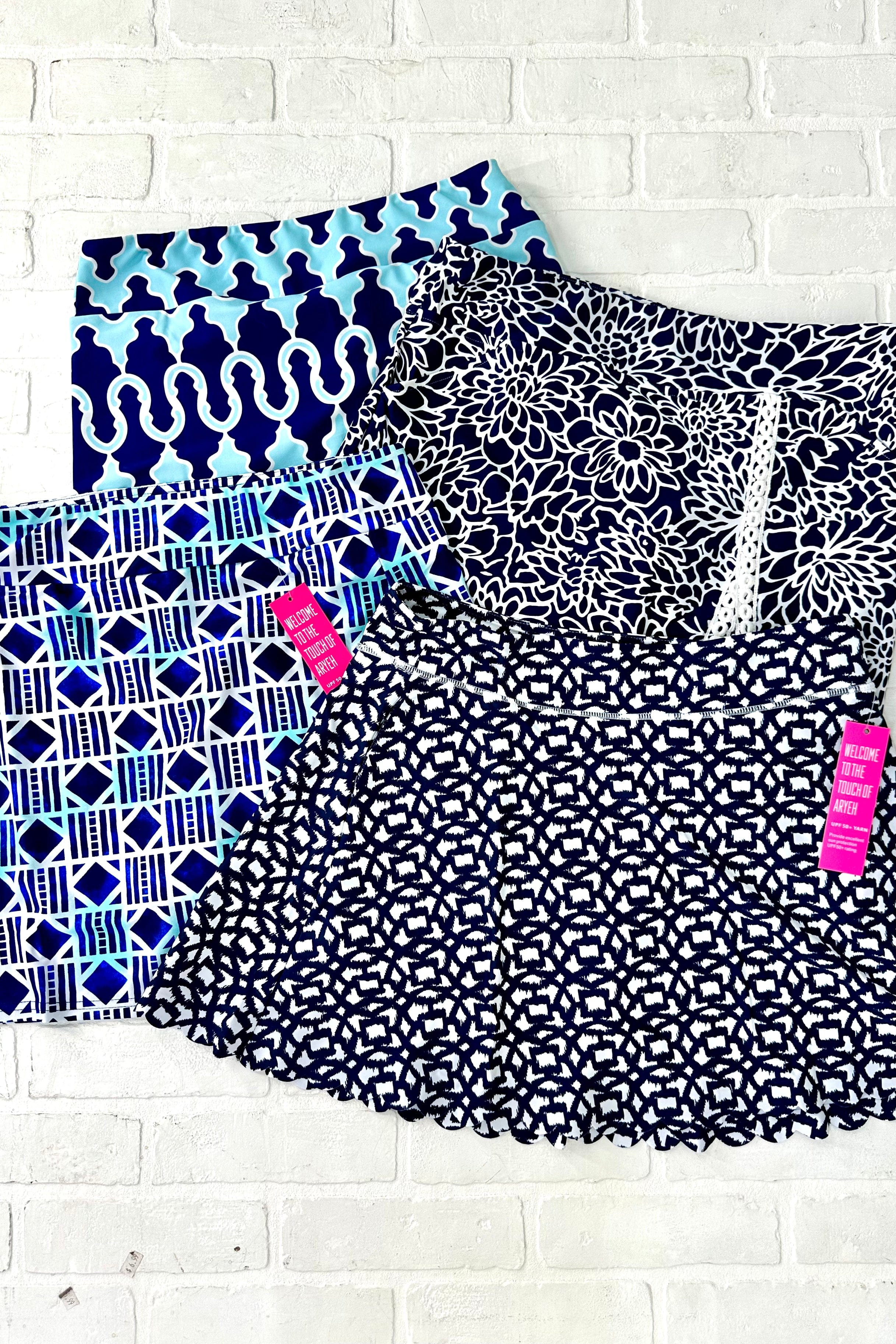 Navy & White Mystery Skort - Nonrefundable