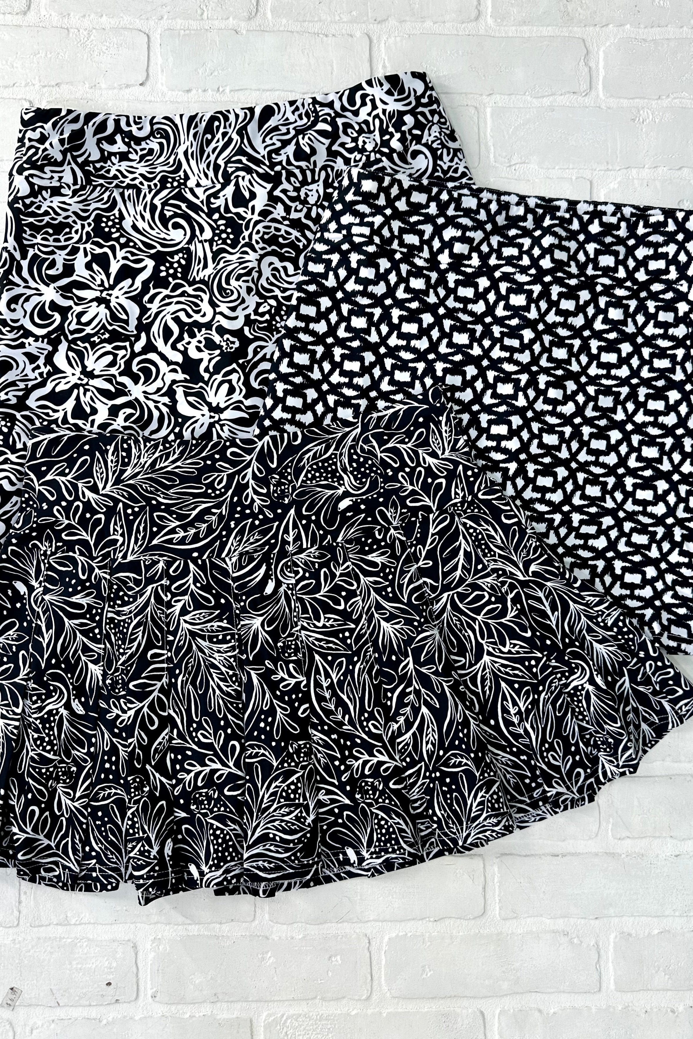 Black & White Mystery Skort - Nonrefundable
