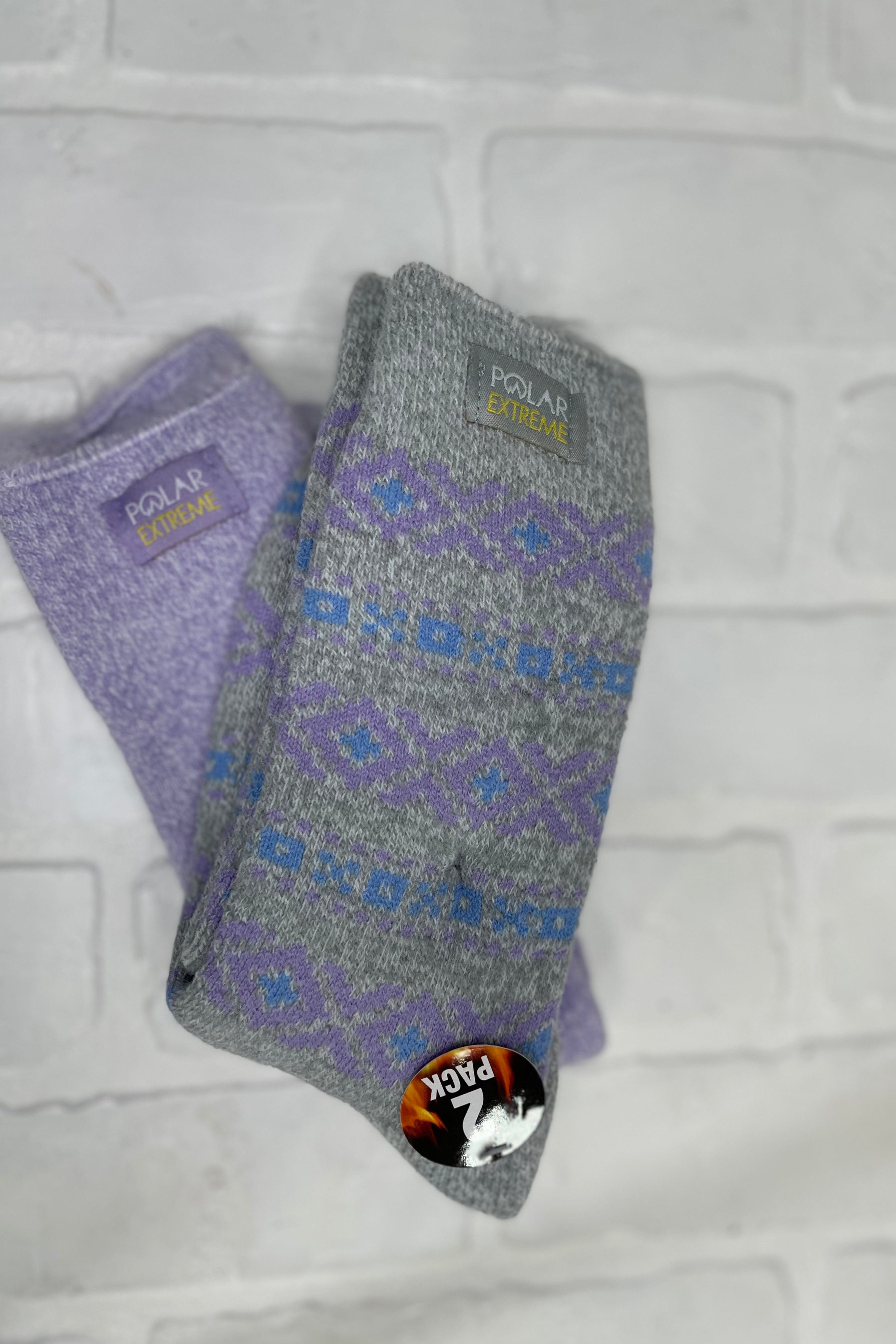 PE Women's Lilac 2pk Xtralite Sock