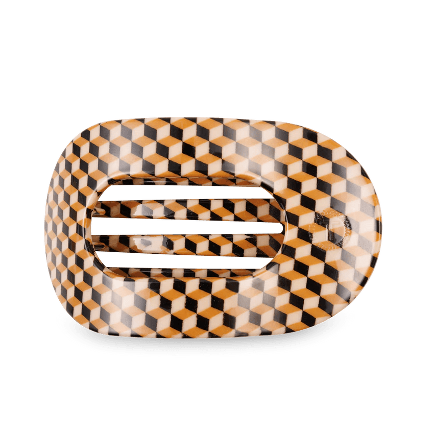 Gone Glamping  Large Flat Round Clip