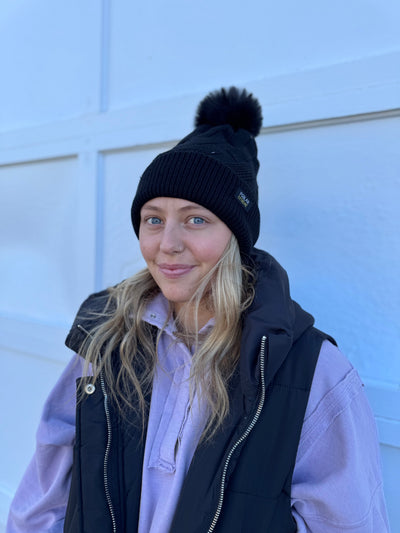 Polar Extreme Women's Sherpa Lined Braided Hat