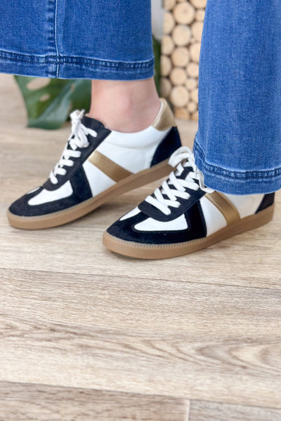 Black Multi Zayne Lace Up Sneaker