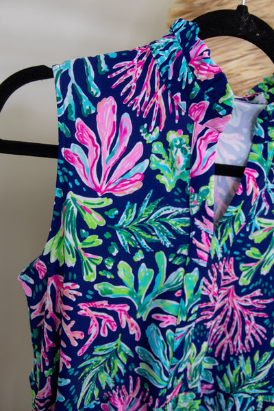 Coral Reef Laison Dress, Detail