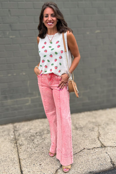 Strawberry Sweater Tank