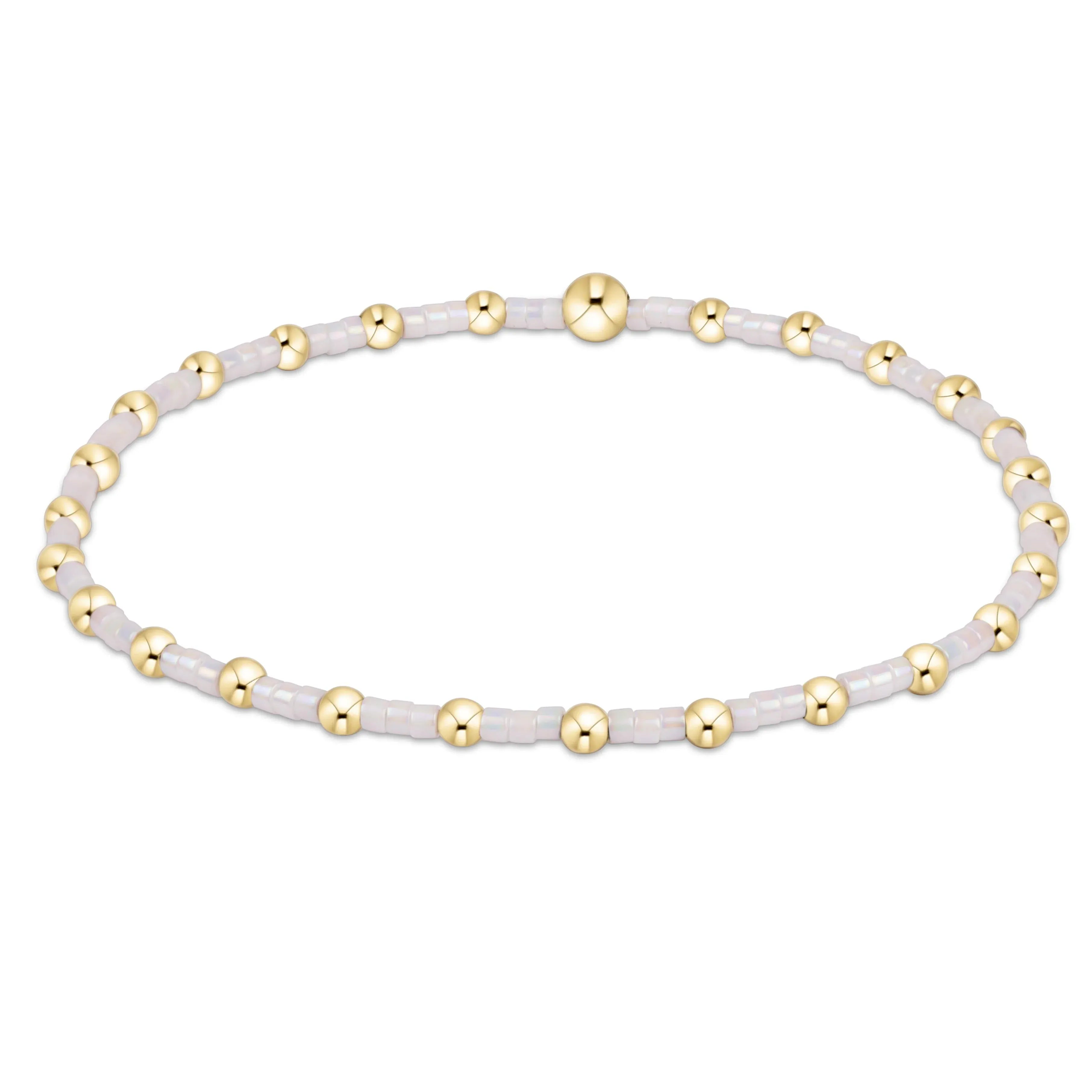 Hope Sincerity Bracelet - Silky  White