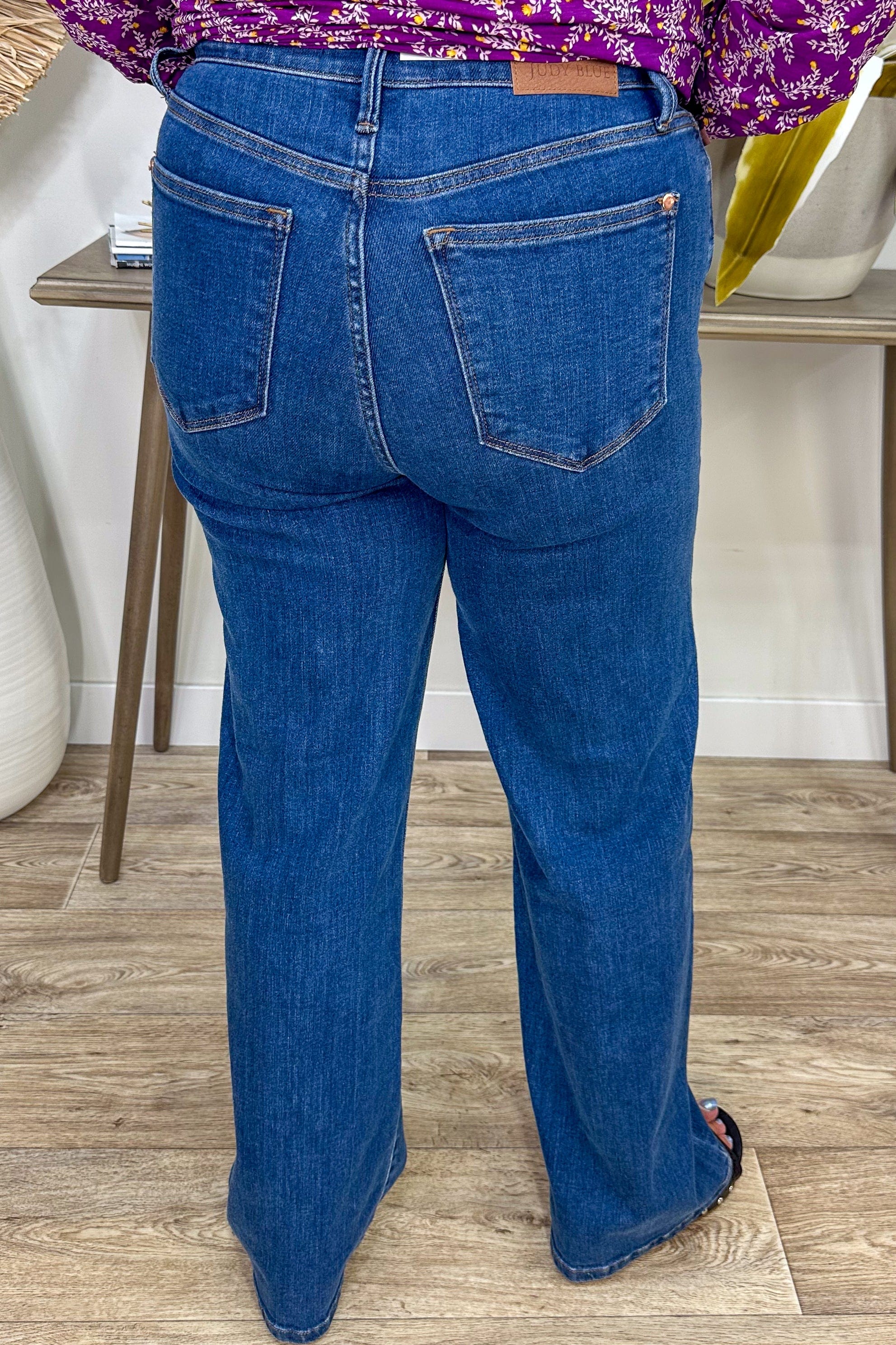 High Waist Vintage Wide Jean