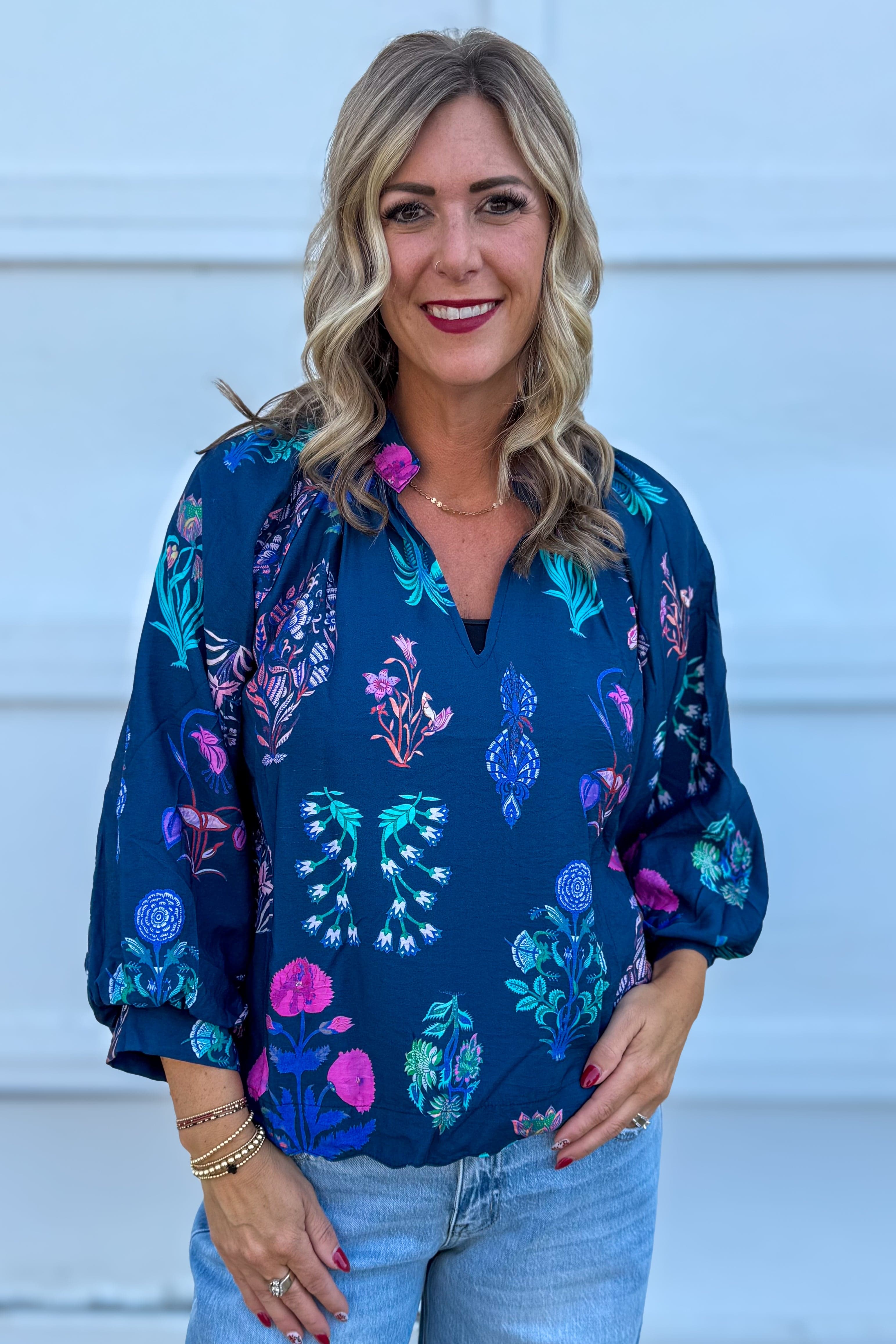 Midnight Floral Encyclopedia Top