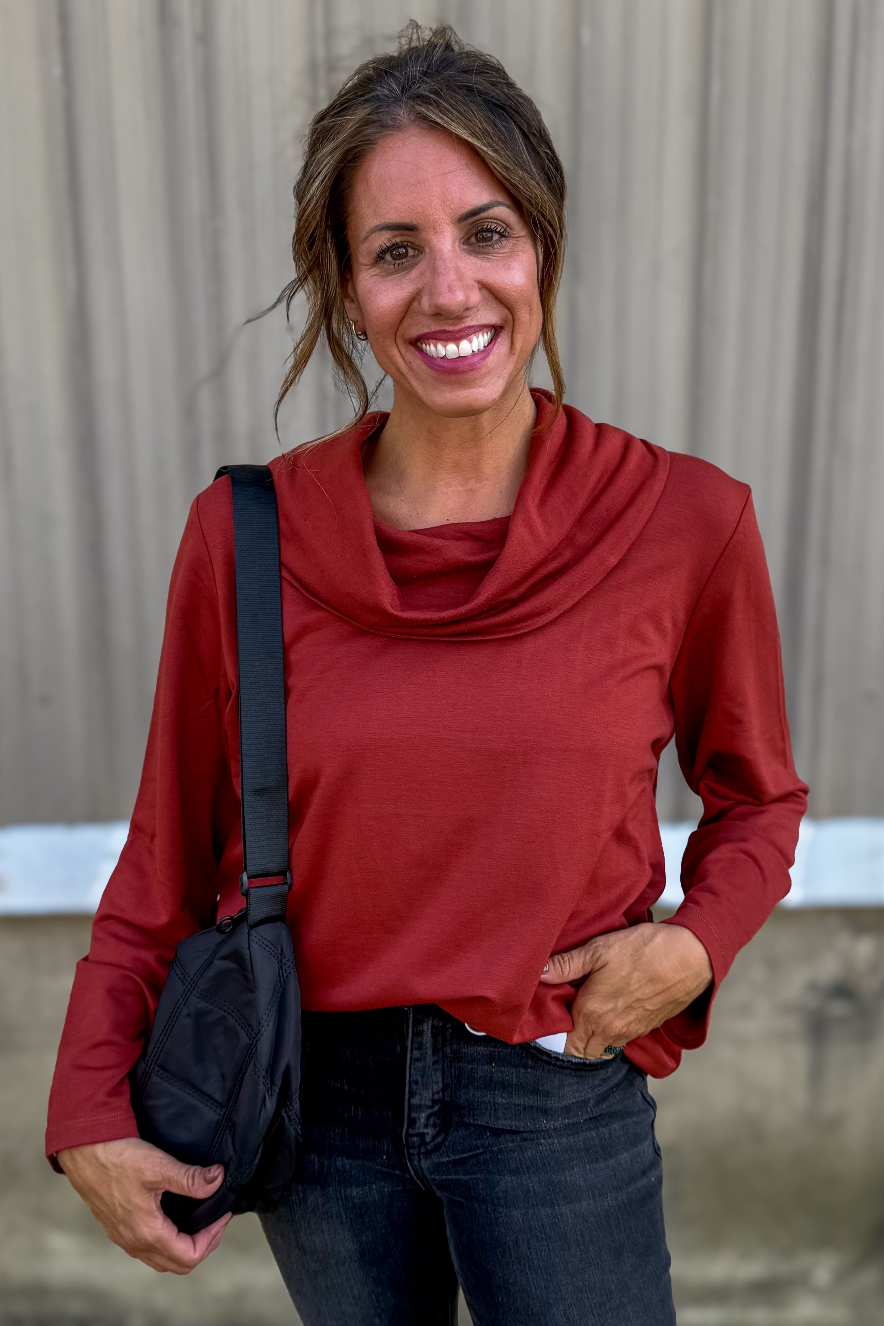 Chili Cowl Neck Tunic