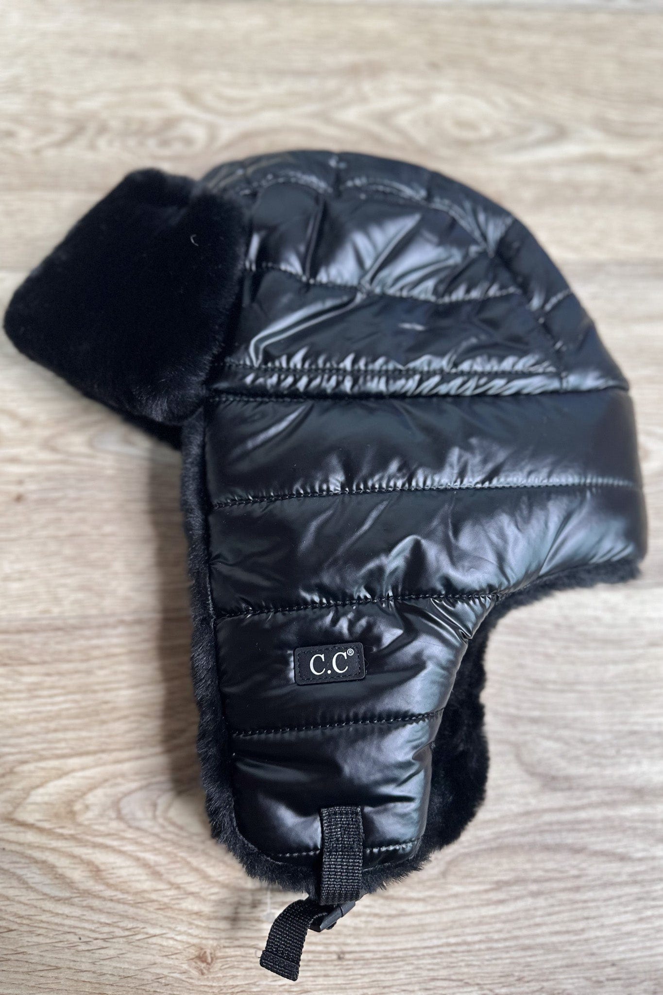 Black Trapper Hat