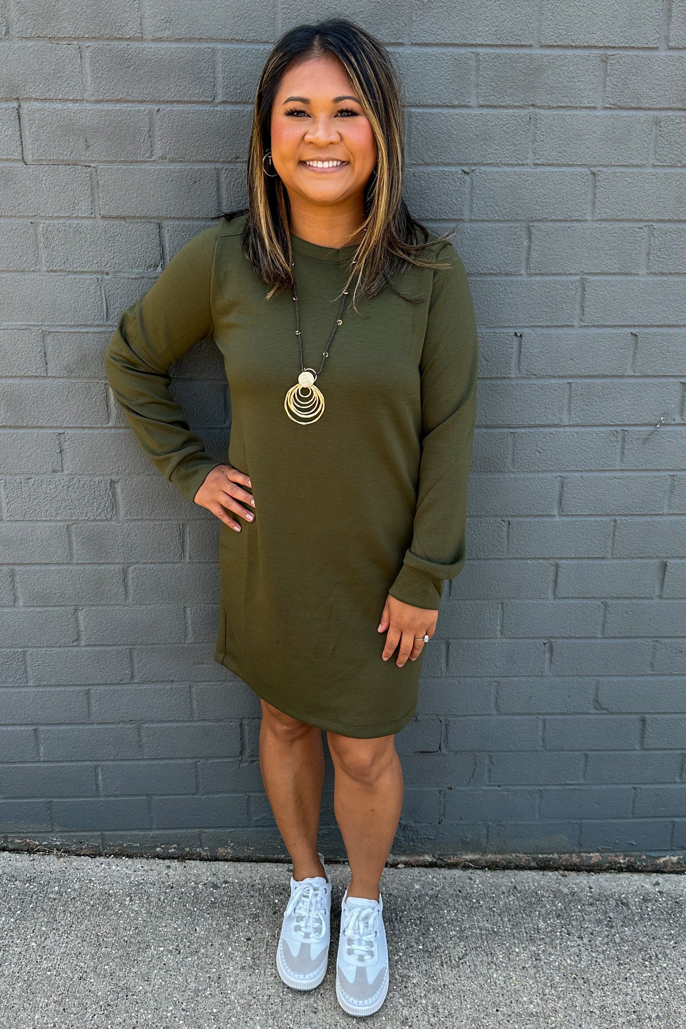 Olive Milan Comfy Dress