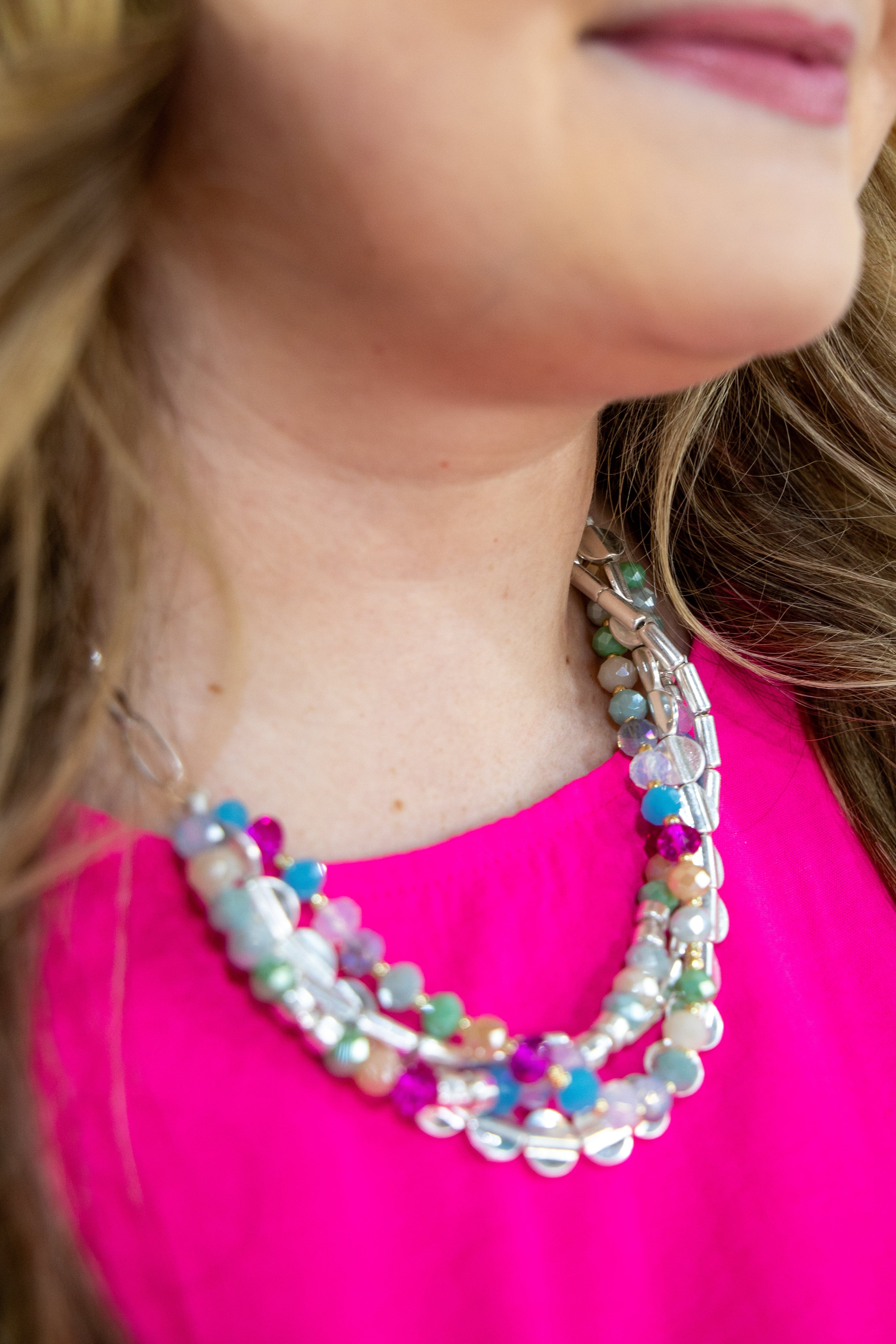 Multicolor Dazzle Necklace