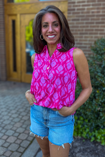 Hot Pink Seaspray Tank
