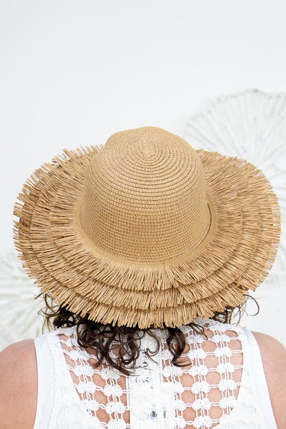 Three Layer Straw Hat