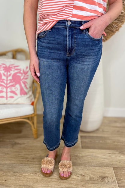 Release Hem Kick Flare Denim