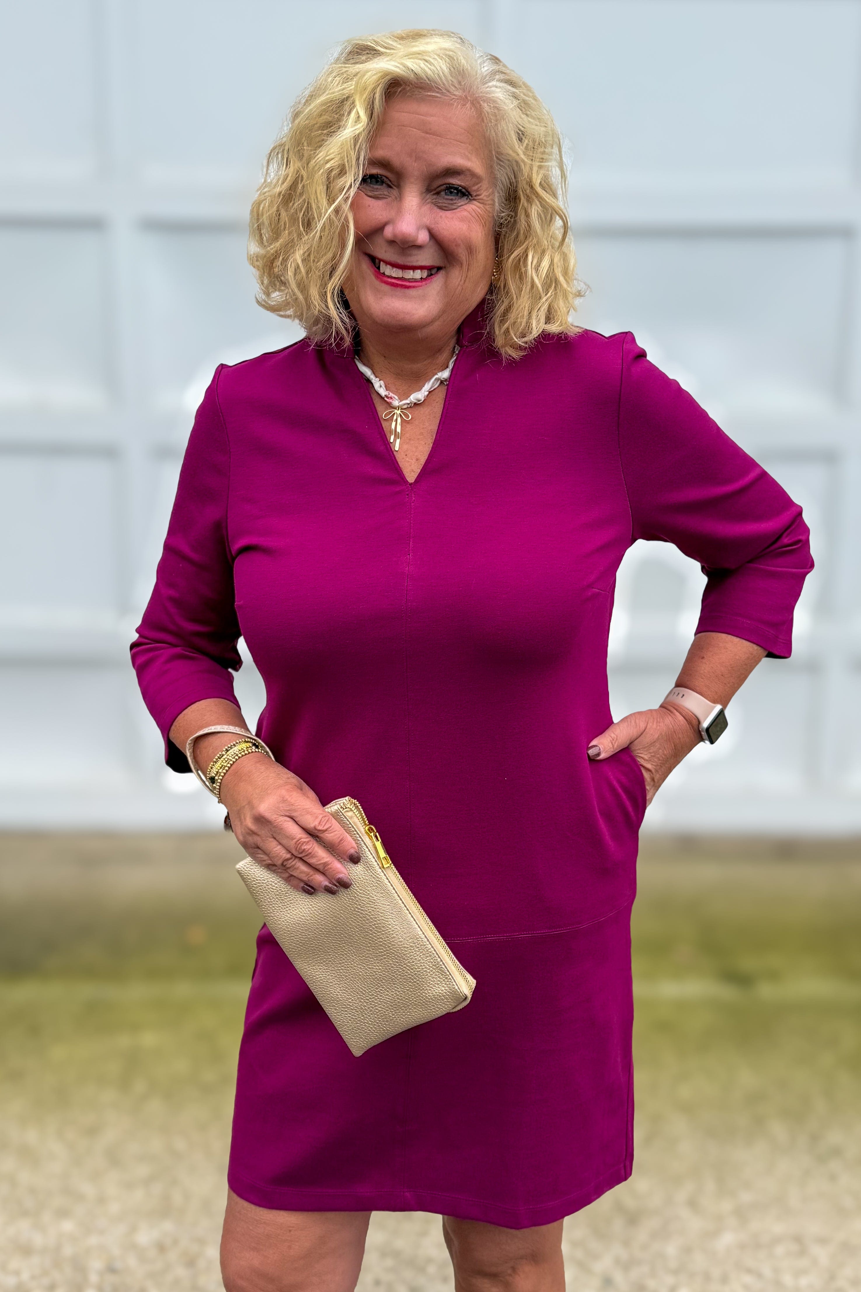 Merlot Portfolio Dress