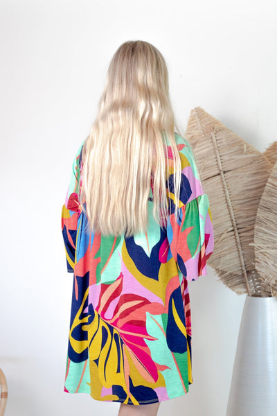 Mod Botanical Dress