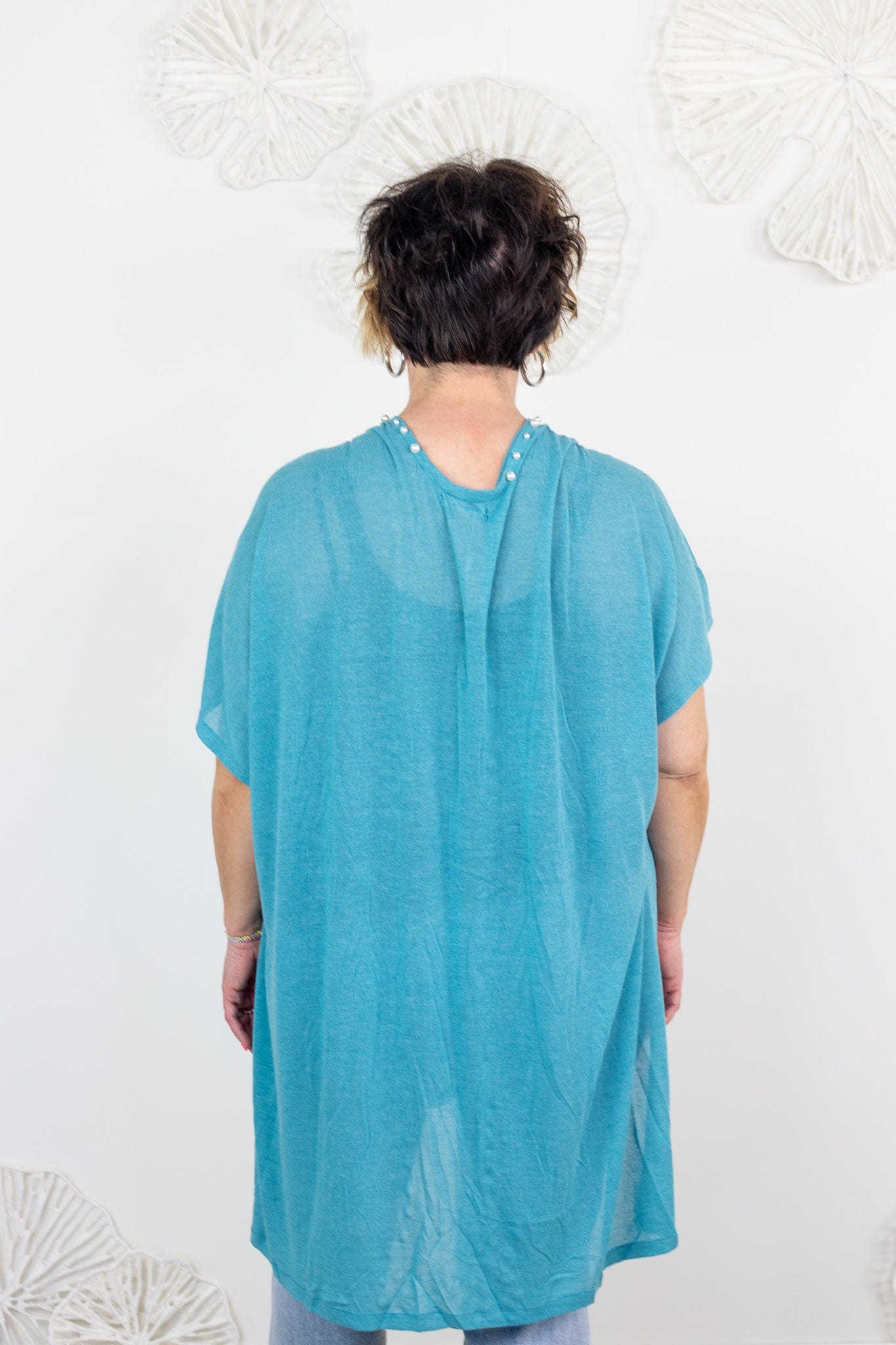 Blue Pearl Kimono