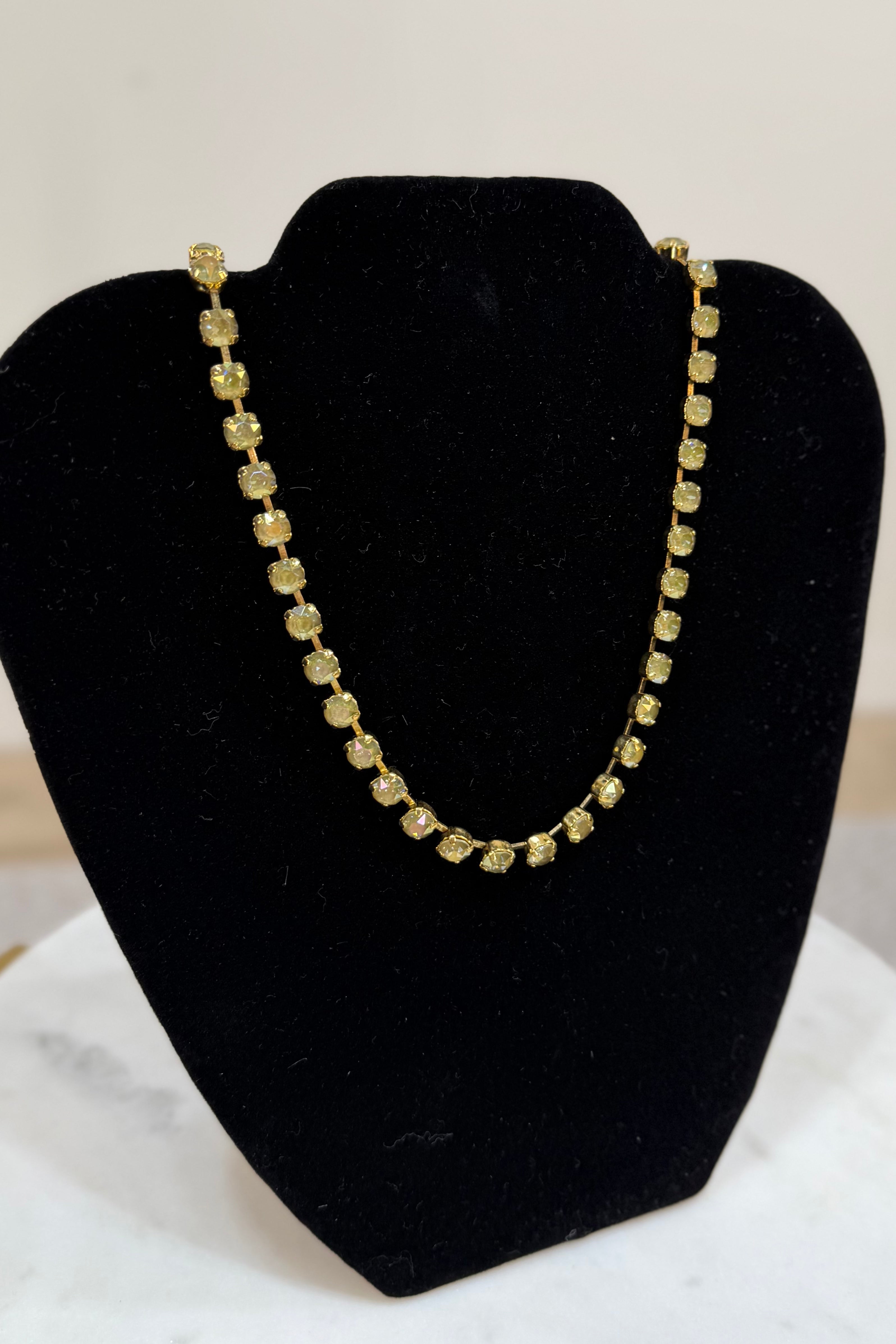 Sarina Necklace in Soft Yellow Ignite Starlight