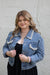 Pearl It Up Denim Jacket