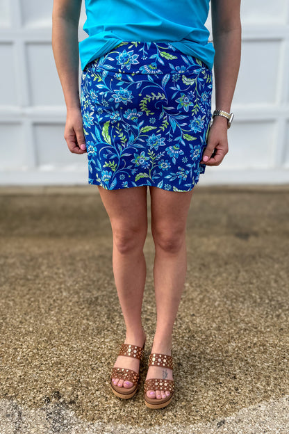 Royal Giselle Floral Skort