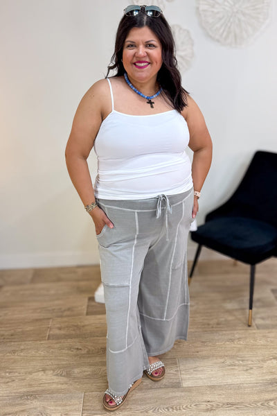 Regular Cami Tank White - Extended Size