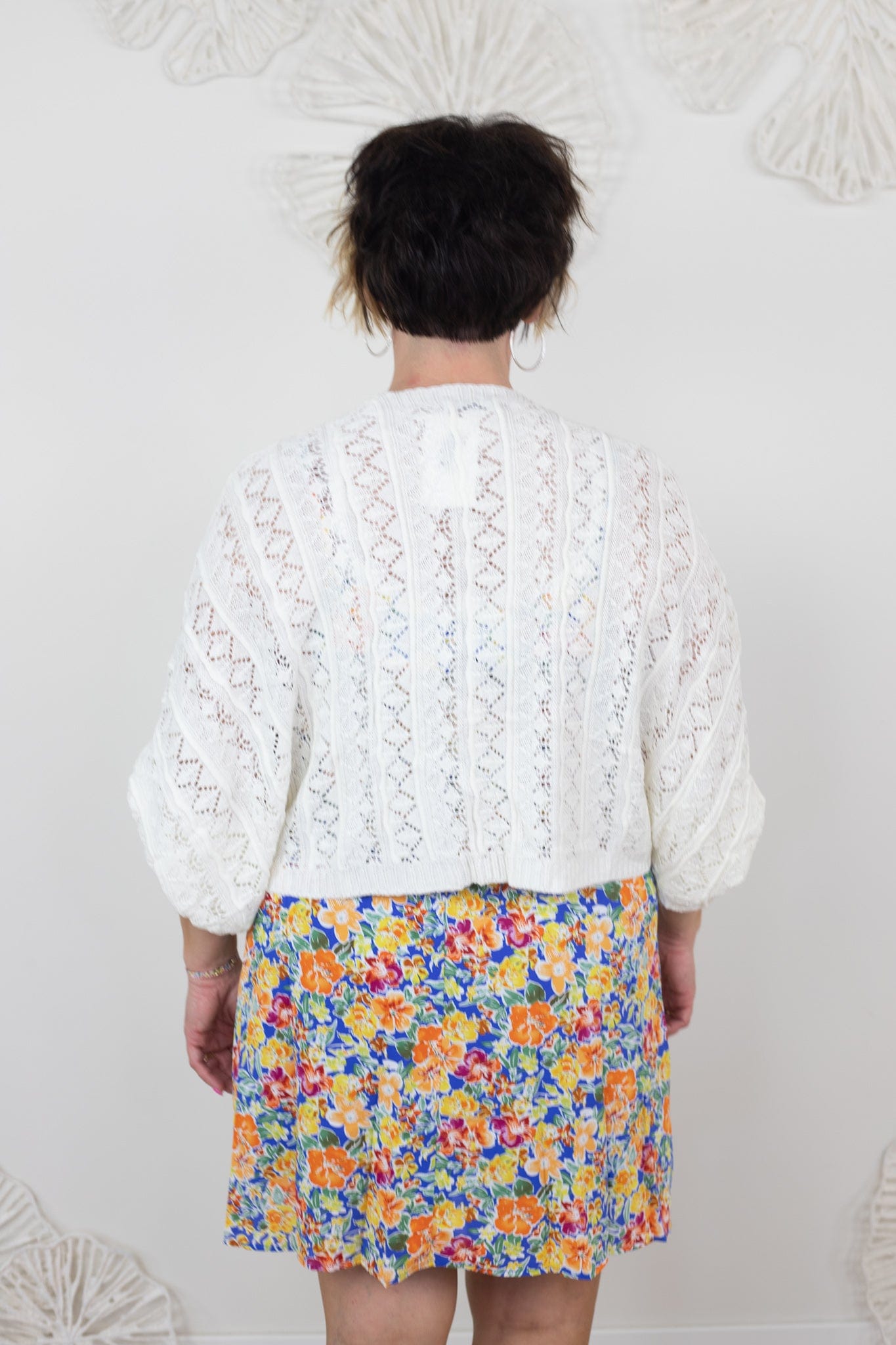 Royal Floral Print Tank Dress