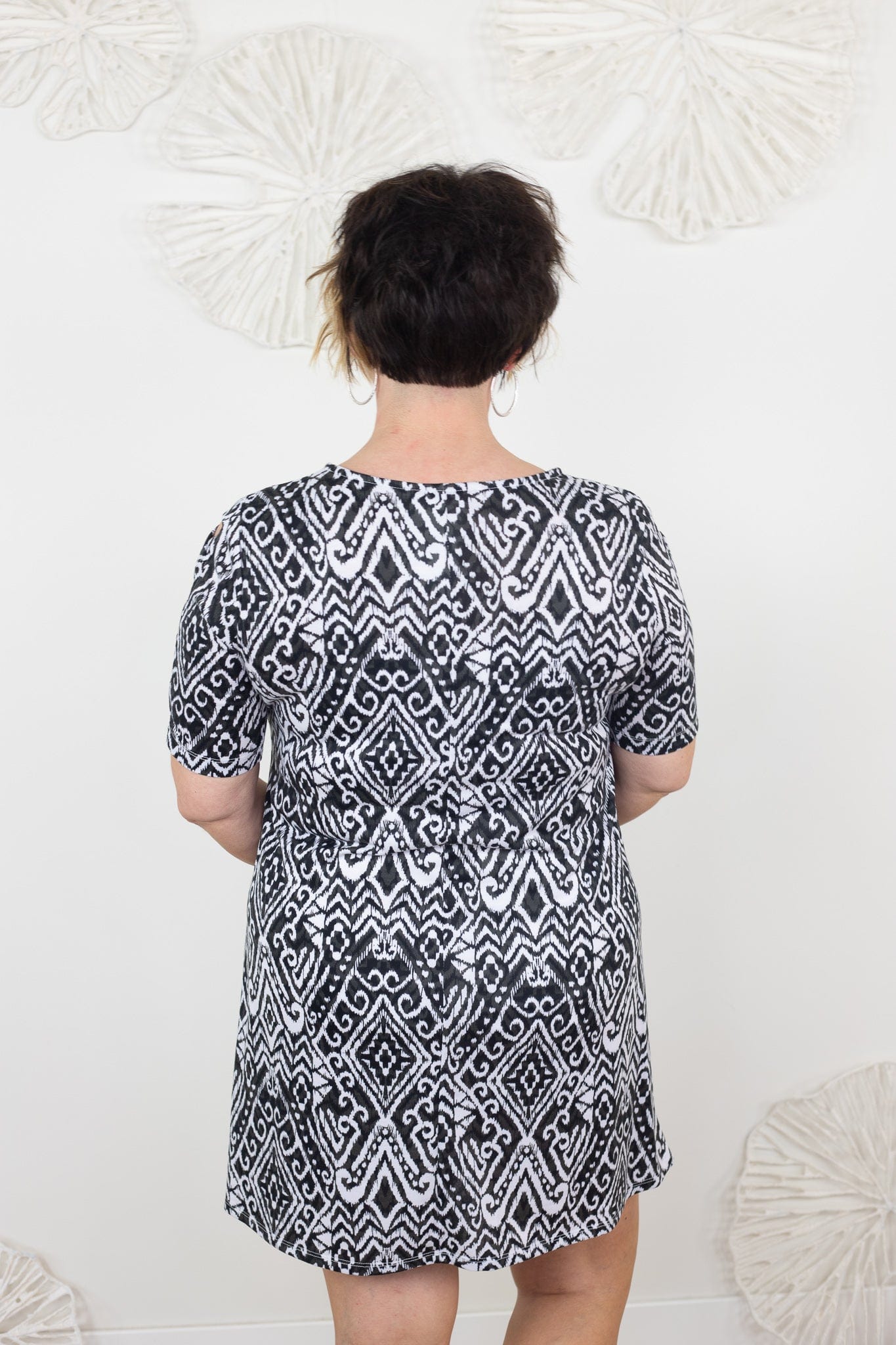 Black & White Aztec Dress