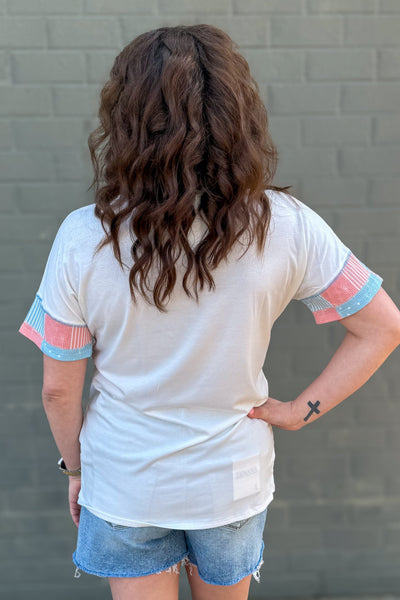 Stars & Stripes Top back
