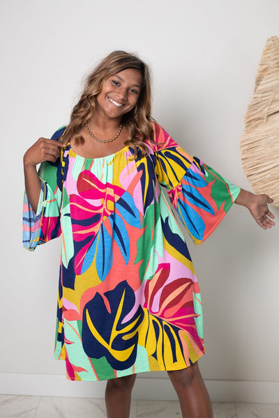 Mod Botanical Dress